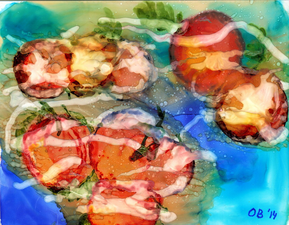Alcohol Ink Painting 10