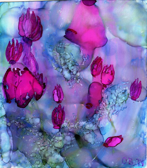 Alcohol Ink Painting 19
