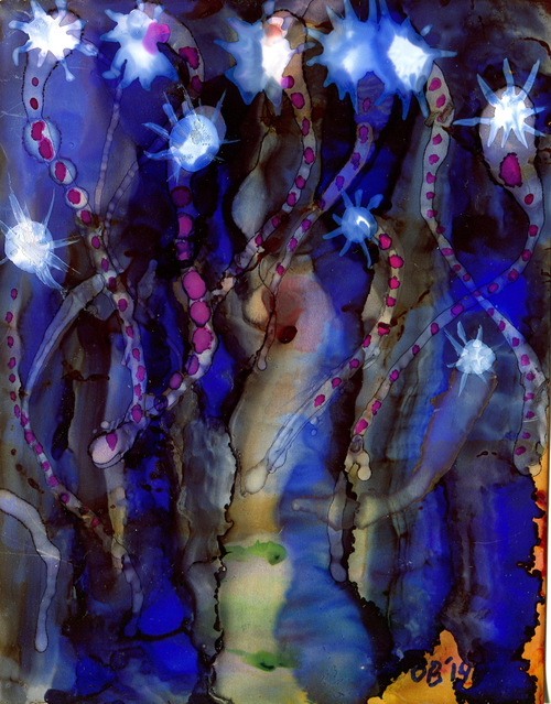 Alcohol Ink Painting 44